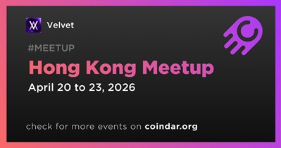 Velvet to Host Meetup in Hong Kong on April 22nd