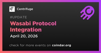 Centrifuge was Integrated With Wasabi Protocol