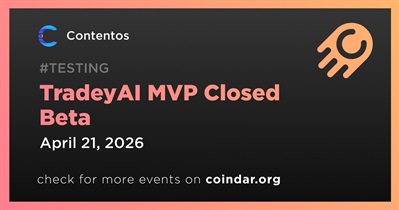 Contentos to Launch TradeyAI MVP Closed Beta on April 21st