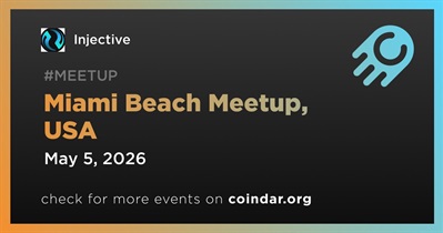 Injective to Host Meetup in Miami Beach on May 5th