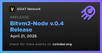 GOAT Network Released Bitvm2-Node v.0.4 on April 21st