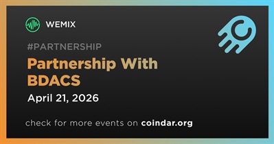 WEMIX Partners With BDACS
