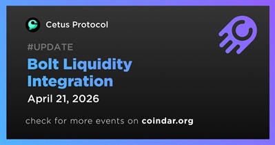 Cetus Protocol was Integrated With Bolt Liquidity