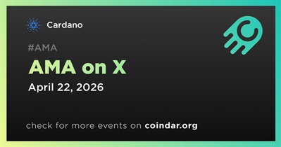 Cardano to Hold AMA on X on April 22nd