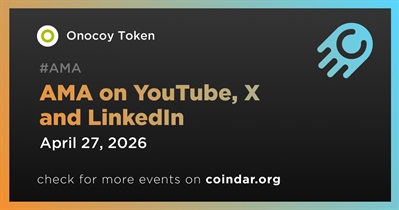 Onocoy Token to Hold AMA on YouTube, X and LinkedIn on April 27th