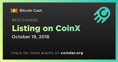 Listing on CoinX