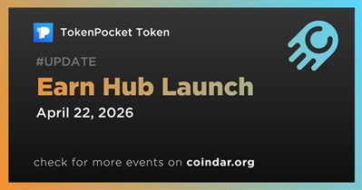 TokenPocket Token Released Earn Hub on April 22nd