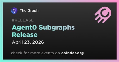 The Graph Released Agent0 Subgraphs on April 23rd