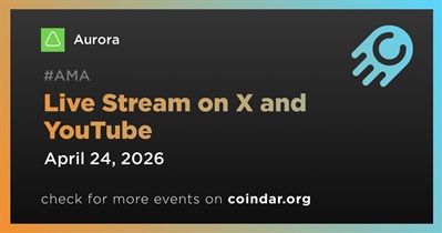 Aurora to Hold Live Stream on X and YouTube on April 24th