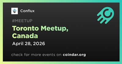Conflux to Host Meetup in Toronto on April 28th