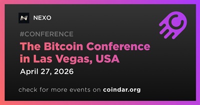 NEXO to Participate in the Bitcoin Conference in Las Vegas on April 27th