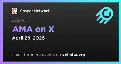 Casper Network to Hold AMA on X on April 28th