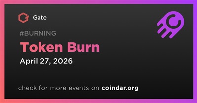 GateToken Completed 2,557,729 GT Burn on April 27th