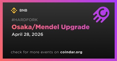 BNB Chain to Activate Osaka/Mendel Upgrade on April 28th