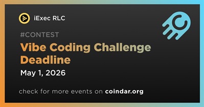 iExec RLC Vibe Coding Challenge Submission Deadline on May 1st