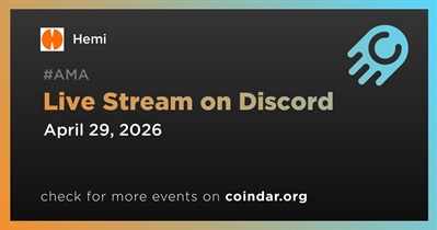 Hemi to Hold Live Stream on Discord on April 29th