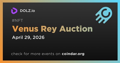 DOLZ.io to Start Venus Rey Auction on April 29th
