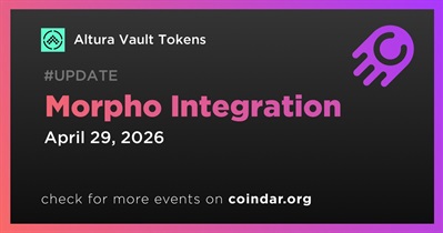 Altura Vault Tokens Was Integrated With Morpho