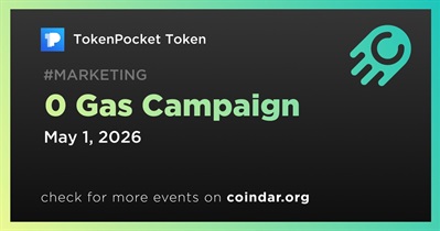 TokenPocket Token Launched 0 Gas Campaign on May 1st