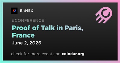 BitMEX to Participate in Proof of Talk in Paris on June 2–3