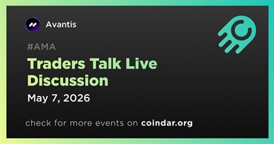 Avantis to Hold Traders Talk Live Discussion on May 7th