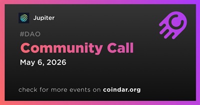 Jupiter to Host Community Call on May 6th