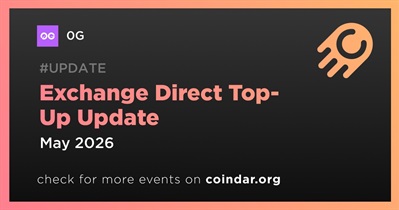 0G to Add Exchange Direct Top-Up in May