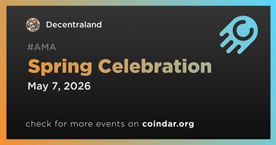Decentraland to Hold Spring Celebration on May 7th