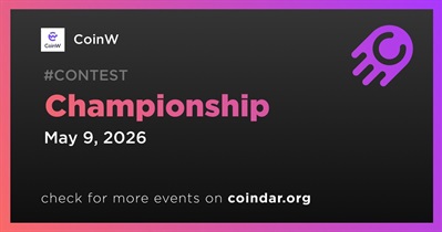 CoinW to Open Championship on May 9th