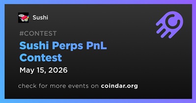 Sushi to Announce Sushi Perps PnL Contest Winner on May 15th