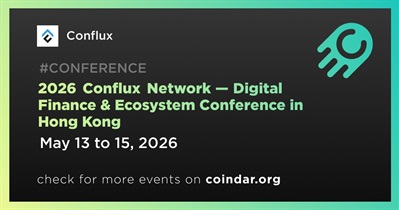 Conflux to Organize 2026 Conflux Network — Digital Finance & Ecosystem Conference in Hong Kong on May 13th