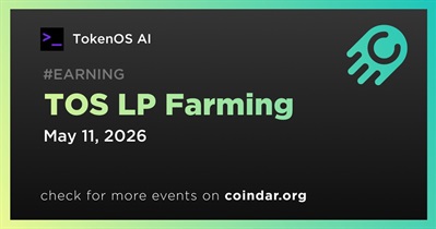TokenOS AI Launched TOS LP Farming