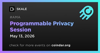 SKALE to Host Programmable Privacy Session on May 13th