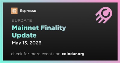 Espresso Reduced Mainnet Finality Time to 2 Seconds