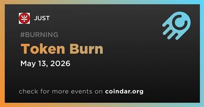 JUST Held Token Burn