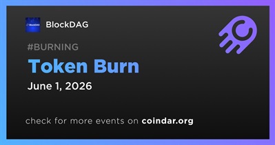 BlockDAG to Hold Token Burn on June 1st