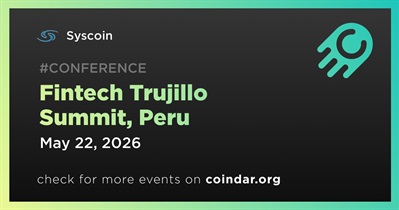 Syscoin to Participate in Fintech Trujillo Summit on May 22nd–24th