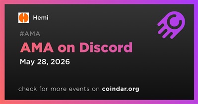 Hemi to Hold AMA on Discord on May 28th