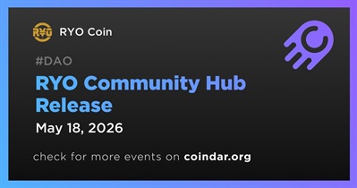 RYO Coin Released RYO Community Hub