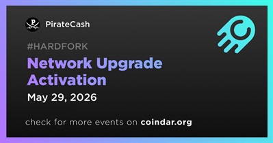 PirateCash to Activate Network Upgrade on May 29th