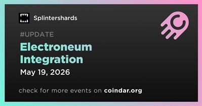 Splintershards to Be Integrated With Electroneum