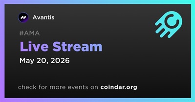 Avantis to Hold Live Stream on May 20th