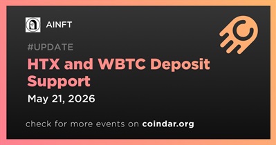 AINFT Added HTX and WBTC Deposit Support