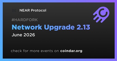 NEAR Protocol to Release Network Upgrade 2.13 in June