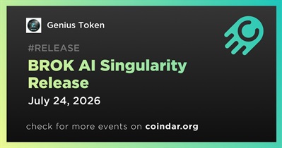 Genius Token to Release BROK AI Singularity on July 24th
