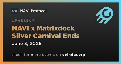 NAVI Protocol to Close NAVI x Matrixdock Silver Carnival on June 3rd