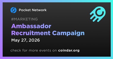 Pocket Network to Close Ambassador Recruitment Applications on May 27th