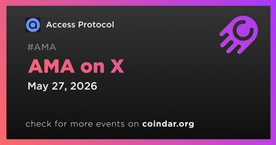 Access Protocol to Hold AMA on X on May 27th
