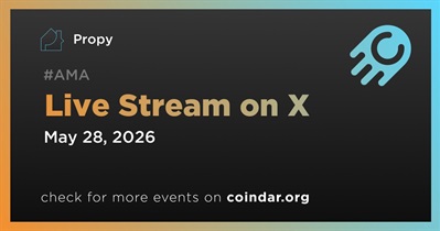 Propy to Hold Live Stream on X