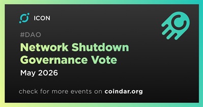 ICON Governance Vote on Network Shutdown to Open in May